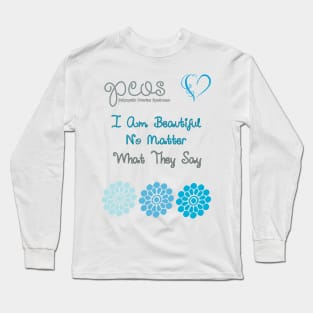 PCOS Awareness Long Sleeve T-Shirt